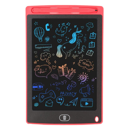 8.5 Inch Writing Tablet LCD Colorful Drawing Tablet Pad Kids Colorful Doodle Board Toy for 1 to 10 Years Old Girls Boys Dark Blue