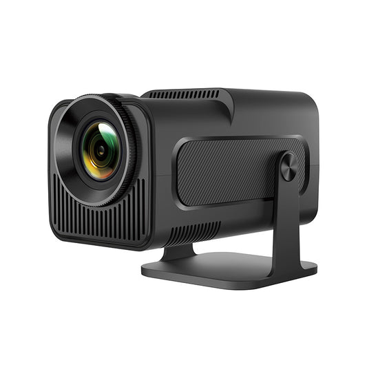 HY320 Android AOSP Projector  4K Hard Decoding, Dual-band Wi-Fi 6  And BT5.0 1080P Native Resolution, 300 ANSI Lumens Brightness.