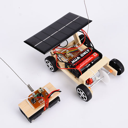 New Technology Small Production Diy Solar Remote Control Car Experimental Toys