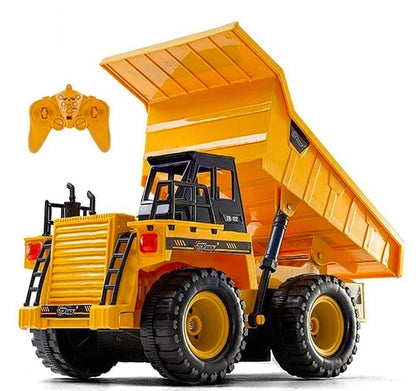 Channel remote control excavator alloy version 2.4G wireless remote control vehicle engineering vehicle excavator children's toys