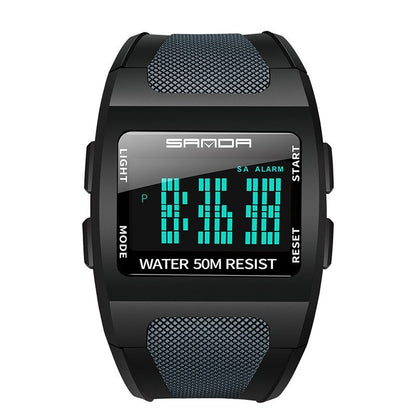 Sanda Sports Waterproof Electronic Watch