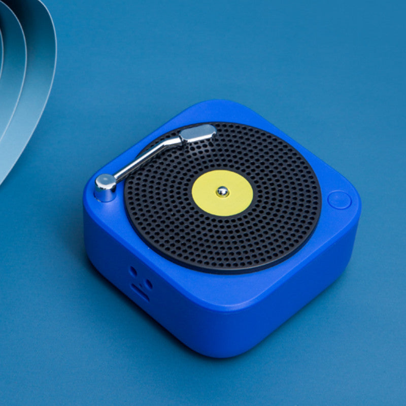 Wireless Mini Portable Audio Multifunction Record Vinyl Speaker