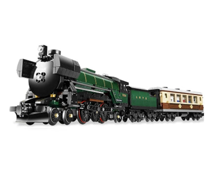 Electric Remote Control Passenger Train Assembled Building Blocks Children's Educational Toys