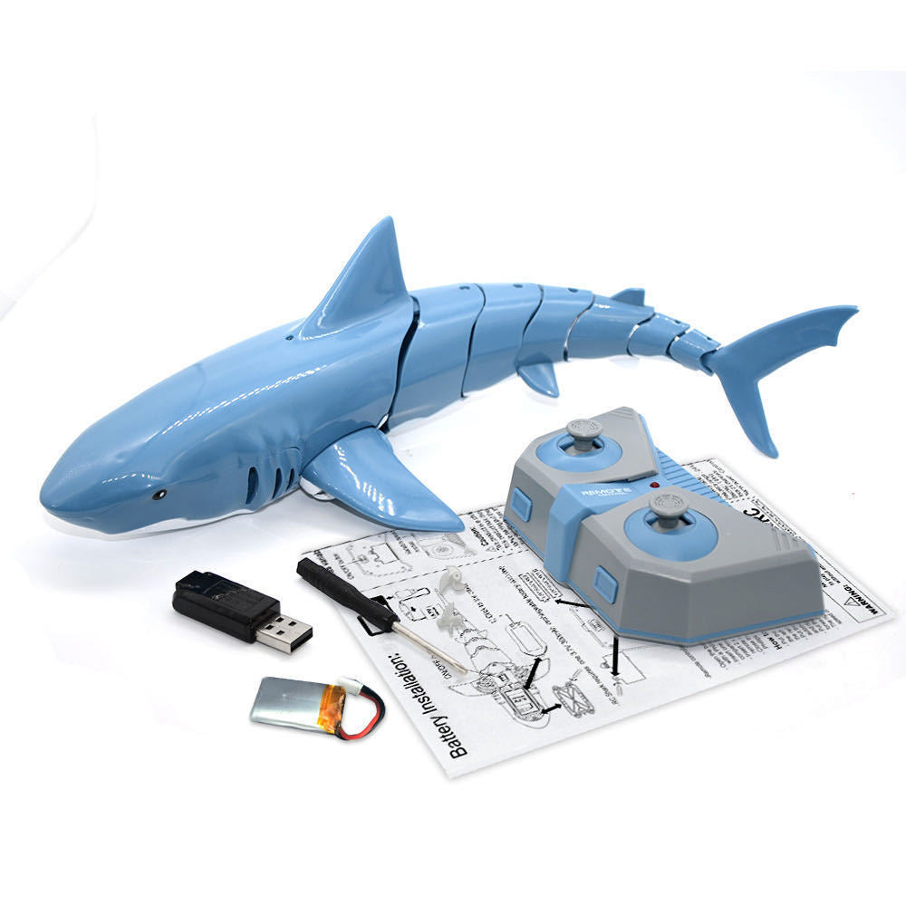 Remote Control Shark 2.4G Remote Control Fish Children's Toys Summer Water Toys