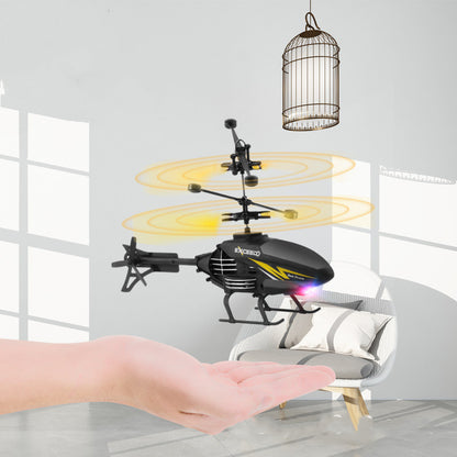 Remote Control Induction Flying Small Helicopter