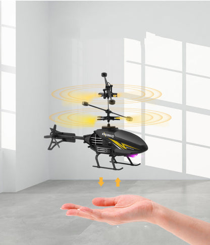 Remote Control Induction Flying Small Helicopter