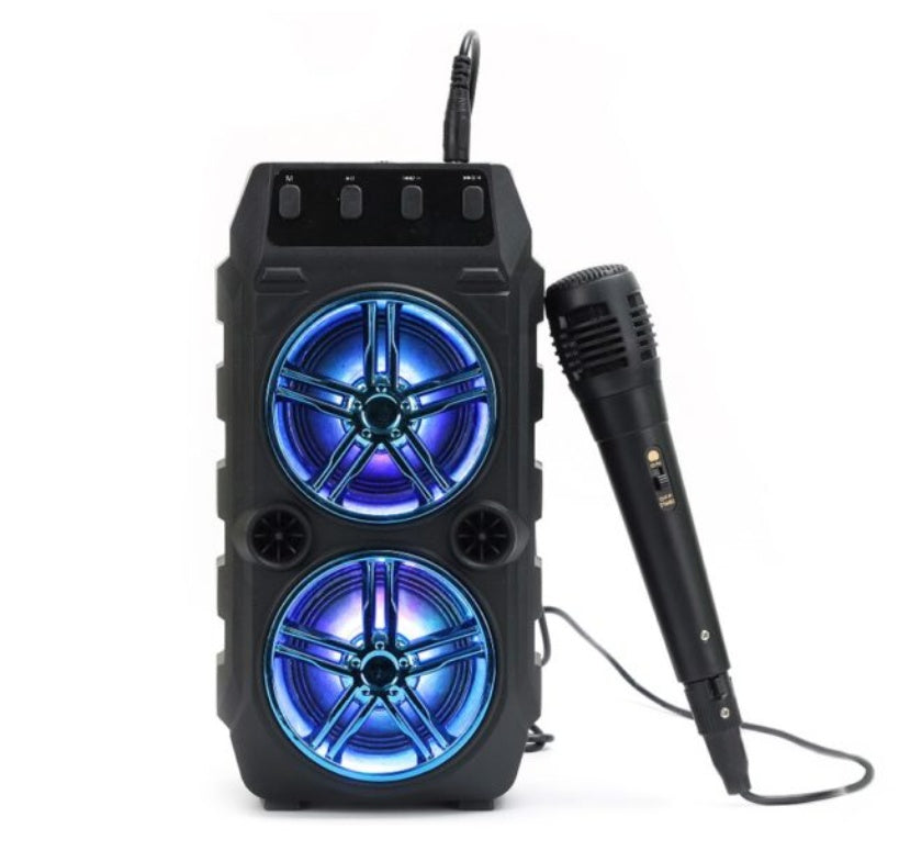 Wireless Bluetooth Speaker Dual Speakers Outdoor Portable Loud Speaker