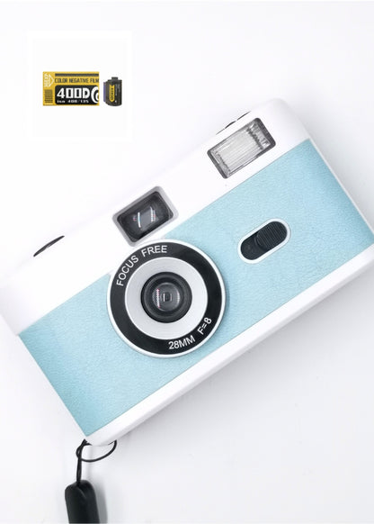 Macaron Color Reusable Retro Film Camera