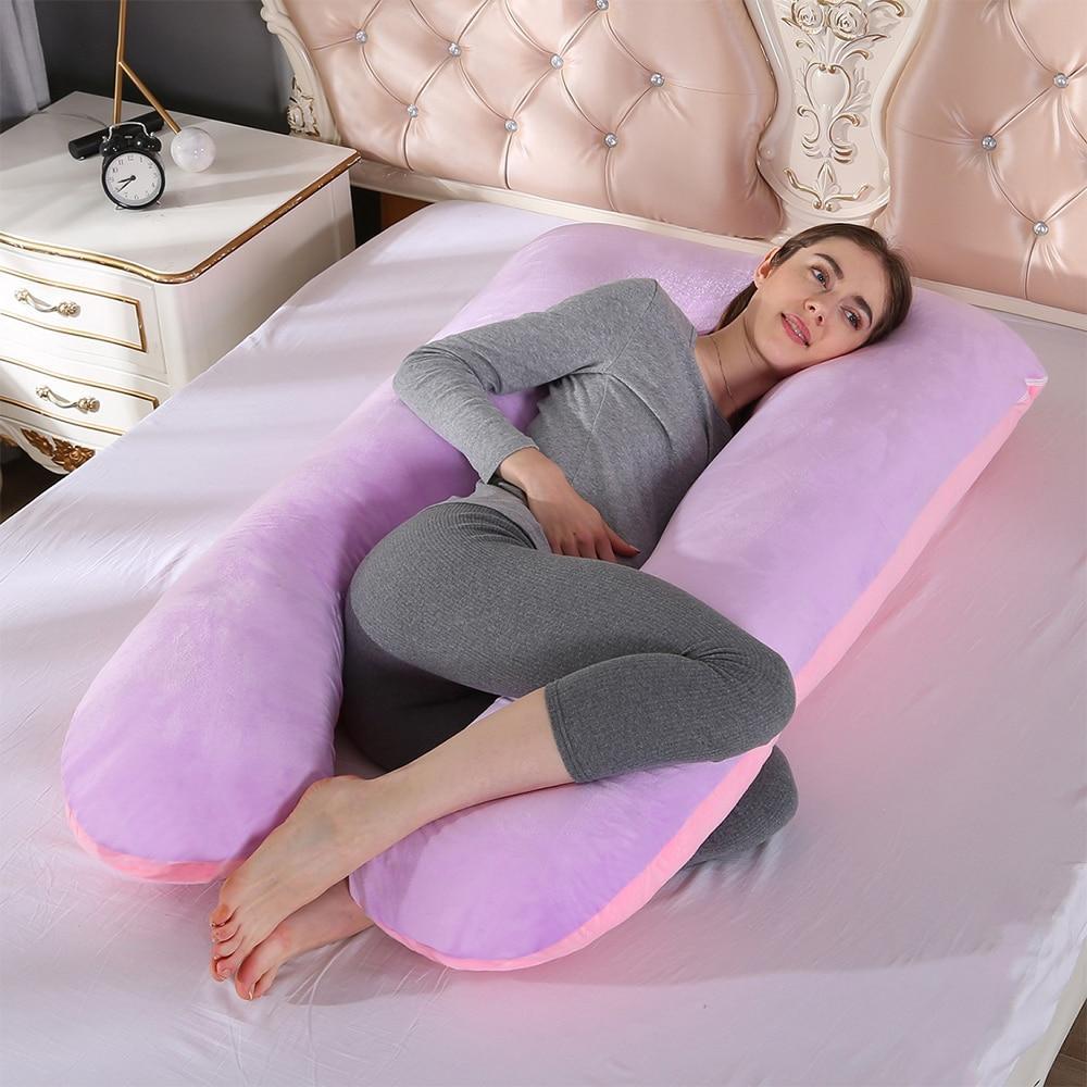 Sleeping Support Pillow For Pregnant Women  U Shape Maternity Pillows Pregnancy Side Sleepers