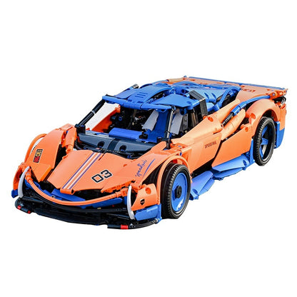 Remote Control Sports Car Model Educational Assembled Toys