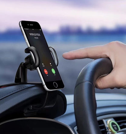 Car phone holder car dashboard multi-function HUD direct-view mobile phone holder 360 rotating car bracket