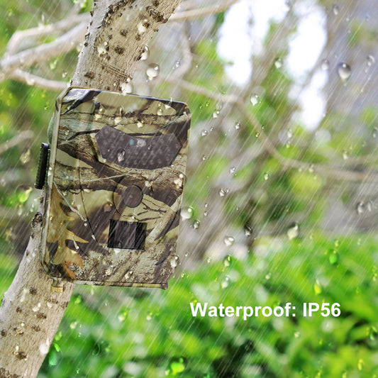 1080P Trail Camera Hunting Game Camera Outdoor Wildlife Scouting Camera PIR Sensor Infrared Night Vision