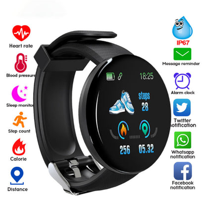 Round screen smart bracelet