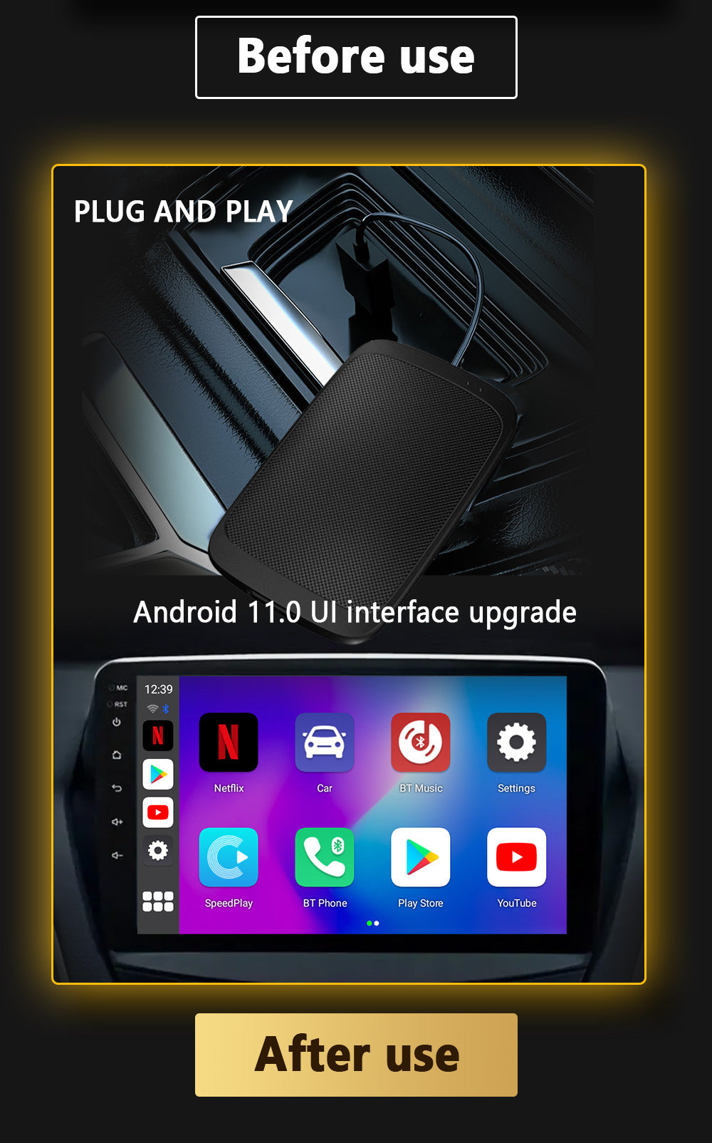 Carplay Box To Android 11 Lossless Upgrade