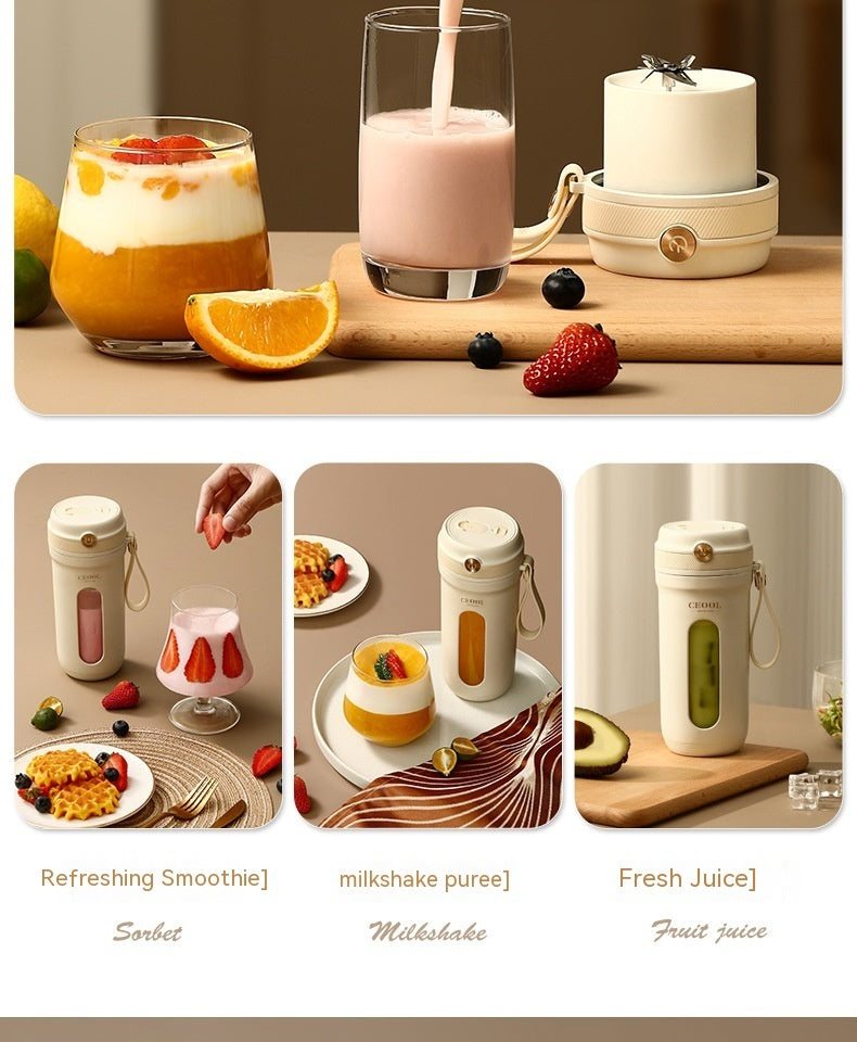 Juicer Small Portable Juicer Cup Automatic Home Use Electric Carry-on Cup Ice Crushing Blender