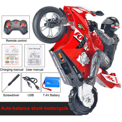 Side-tracking Off-road Unicycle Remote Control Electric Motorcycle Children Toys