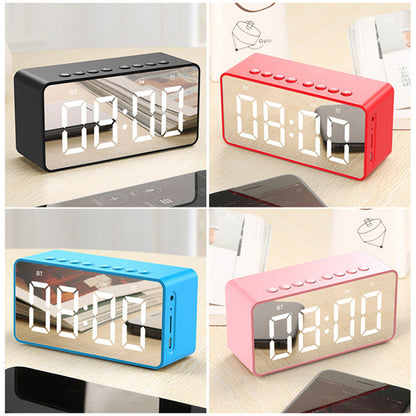 Alarm clock bluetooth speaker