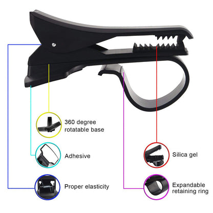 Car Dashboard Mobile Phone Holder 360 Rotation