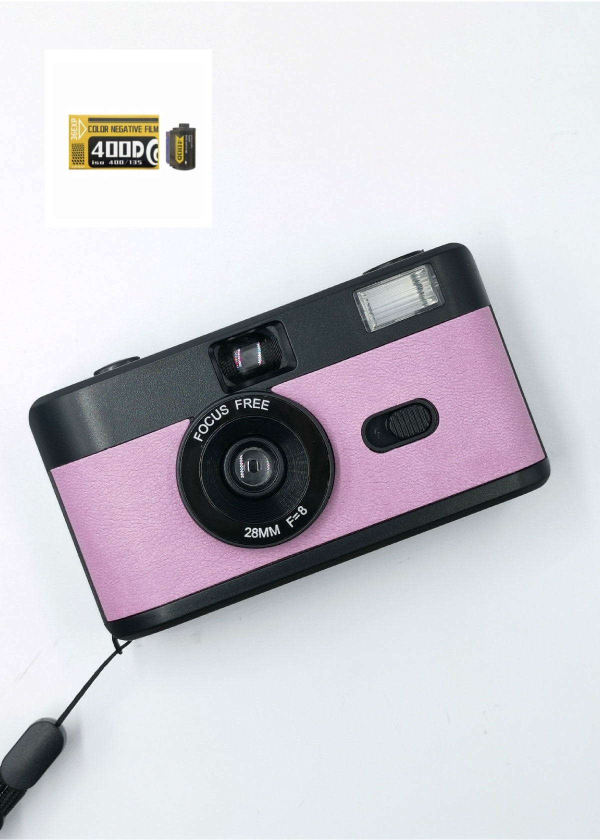 Macaron Color Reusable Retro Film Camera