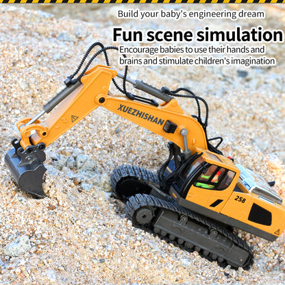 Simulation Excavator Remote Control Engineering Vehicle Children's Toys