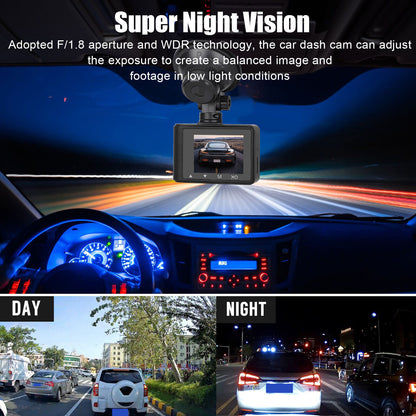 4K HD Night Vision Driving Recorder