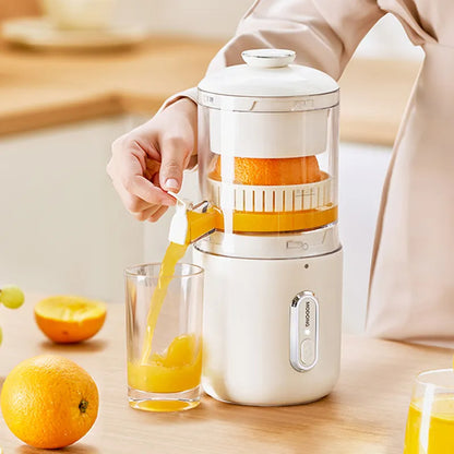 Multifunctional Wireless Electric Juicer Steel Orange Lemon USB Portable Mini Fruit Squeezer Pressure Juicer Kitchen