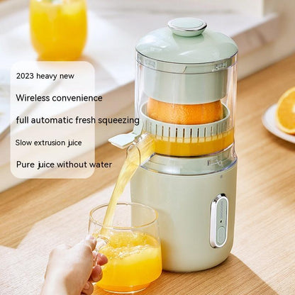 Multifunctional Wireless Electric Juicer Steel Orange Lemon USB Portable Mini Fruit Squeezer Pressure Juicer Kitchen