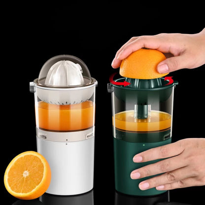 Portable Juicer Electric Orange Press Mini Fruit Juicer Manual Juicer Cup Wireless Portable Juicer Bucket Juicer Kitchen Gadgets