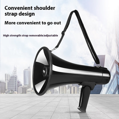 High-power Handheld Sales Speaker Outdoor Propaganda Recording Charging Loudspeaker