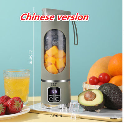 High-end Home Ice Crushing Juicing USB Charging Portable Blender Outdoor Traveling