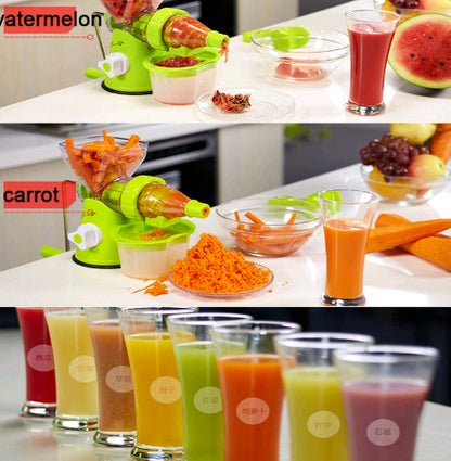 Multi-function manual juicer juice machine juicer