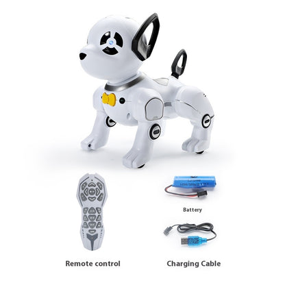 Remote Control Robot Dog Electric Intelligent Stunt Programming One-click Follow Toddler Educational Toys