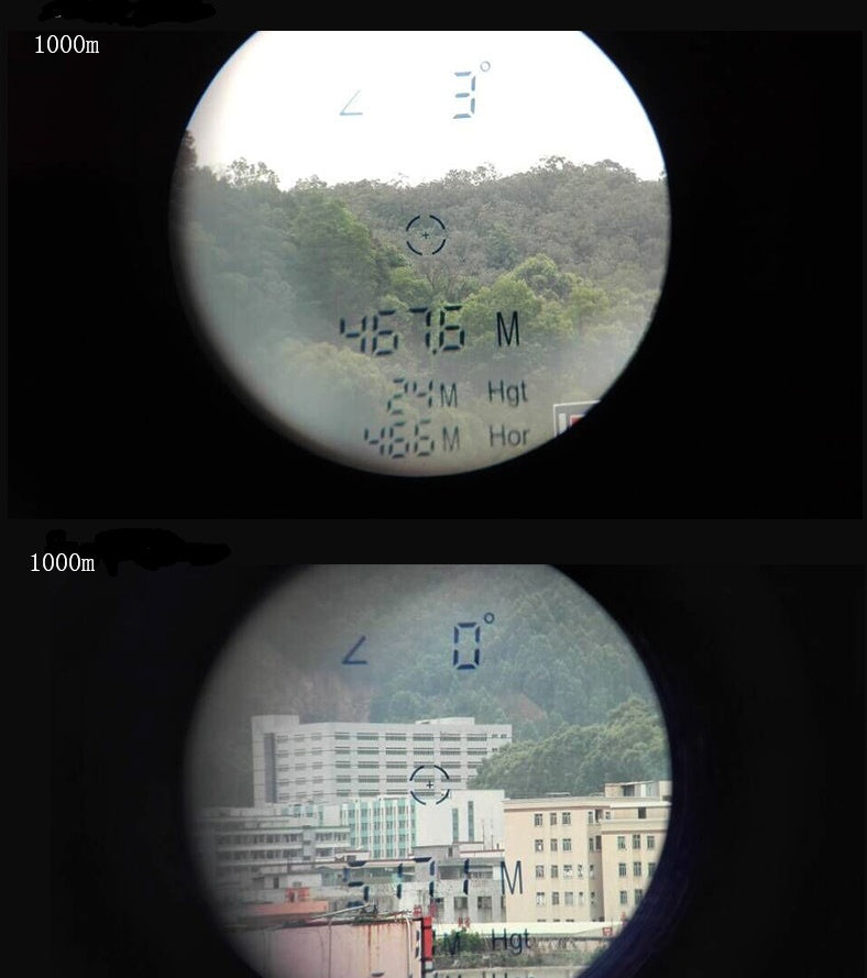 Telescope Range Finder 600 Meters 1000 Meters1500 Meters Handheld Outdoor Range Finder