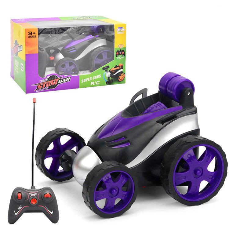 4571 factory remote control rollover Stunt Car rollover cart boy children''s stand hot selling electric toys