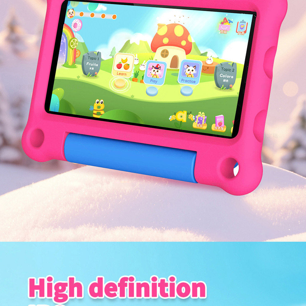 G-tab T7 Kids Tablet  7 Inch 1024&600 IPS Screen  Android 14  1.5GHz Quad-core CPU  4GB RAM 2GB &2GB Expansion 64GB ROM 2.4&5GHz WiFi  3000mAh Battery  2MP&2MP Camera-Pink