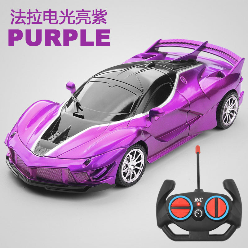 1 To 18 Four-way Remote Control Car Wireless High-speed Drift Racing Car Children's Electric Toys