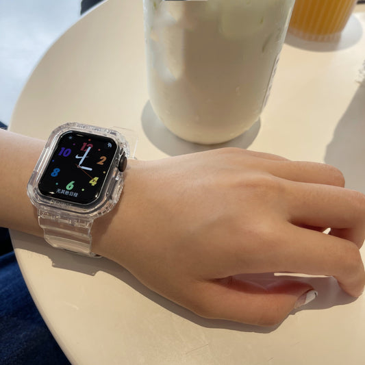 Strap Glacier Watch Strap Tpu Transparent