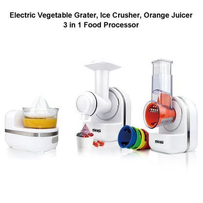 Three-in-one Mini Household Small Juice Machine Orange Machine Fruit And Vegetable Slicer Electric Juicer