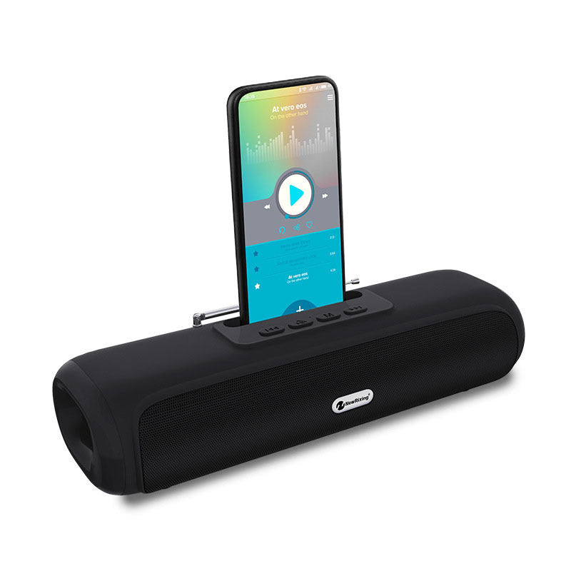 Desktop Wireless Long Strip Radio Subwoofer