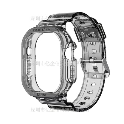 Strap Glacier Watch Strap Tpu Transparent