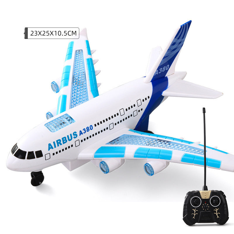 Remote Control Airplane Toy Model Electric Airliner Anti-collision and Fall-proof Children's Airplane Toys