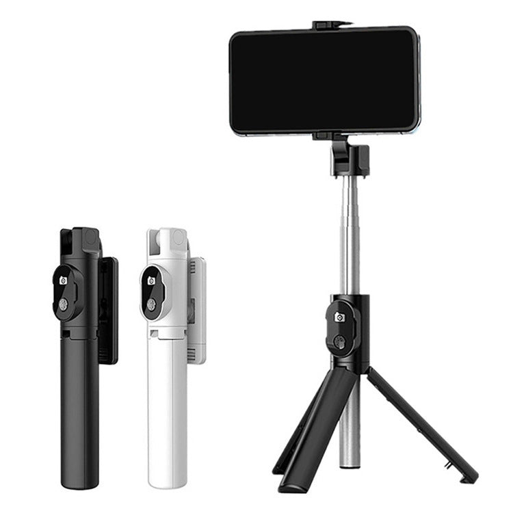 Compatible with Apple, Bluetooth Fill Light Selfie Stick Mobile Phone Integrated Tripod Selfie Stick