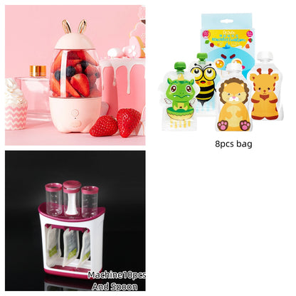 Cute Portable Blender Electric Juicer Home Office Student Juice Machine Multifunctional