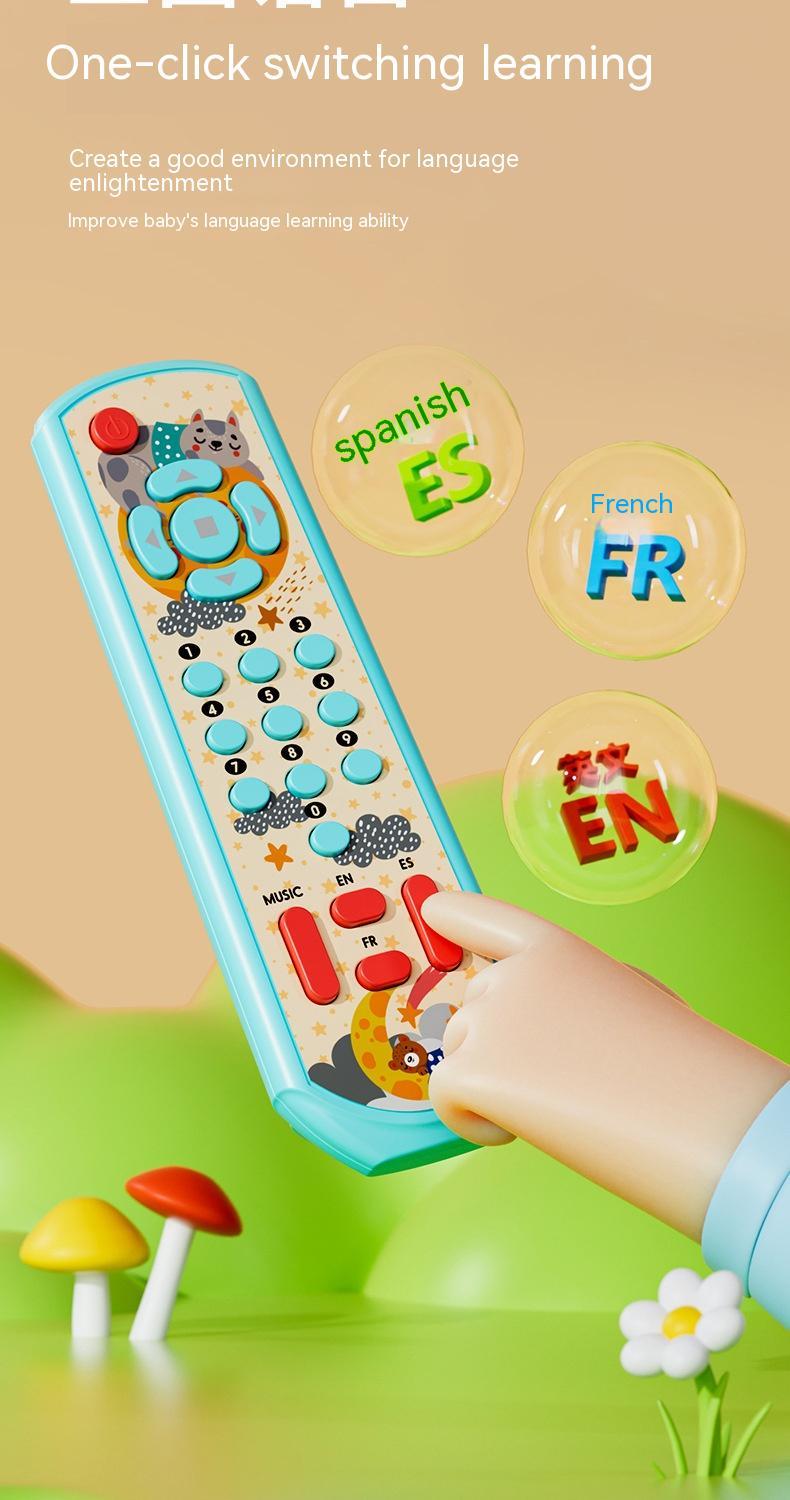 Simulation TV Remote Control Early Learning Machine Educational Toys