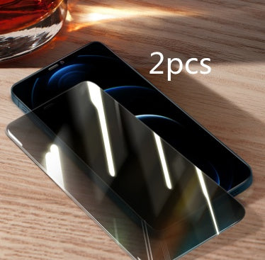 Compatible with Apple , Anti-peeping Toughened Film For Mobile Phones