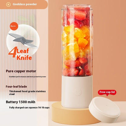 Household Portable Juicer Cup Rechargeable Electric Vegetable And Fruit Multifunctional Mini Blender