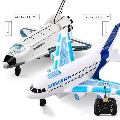 Remote Control Airplane Toy Model Electric Airliner Anti-collision and Fall-proof Children's Airplane Toys