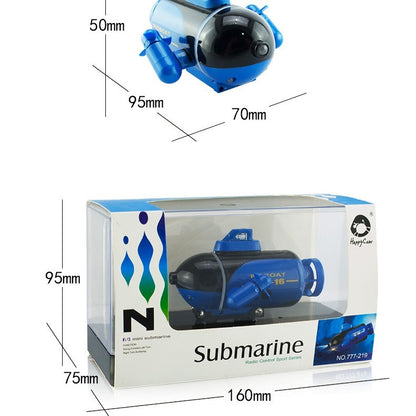 Wireless Remote Control Electric Mini-submarine Rechargeable Toys