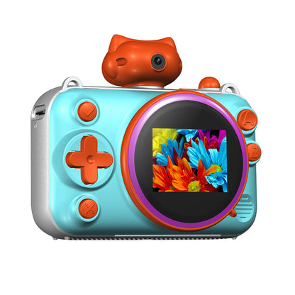 Photo Video HD 20-inch Screen Outdoor Game Colorful Cartoon Children Digital Printing Camera