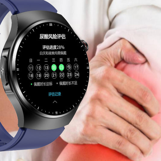 Smart Watch TK25 Bluetooth Calling Blood Glucose Uric Acid Blood Lipid